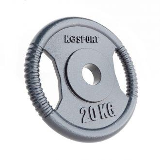 Obciążenie żeliwne krążek 20 kg O20 - zdjęcie główne