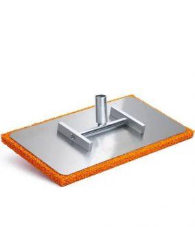 Paca aluminiowa tynkarska 400x200 mm z gąbką + tuleja PFT przegubowa - zdjęcie główne