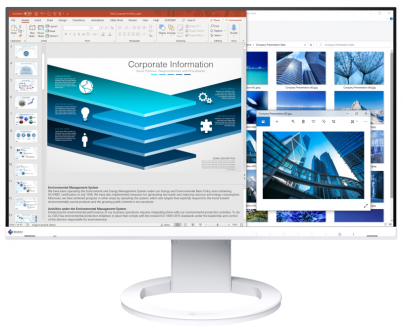 Monitor 24'' EIZO FlexScan EV2480 1920 x 1080 FHD - biały - zdjęcie główne