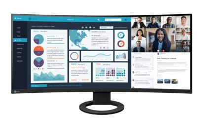 Monitor 37,5'' EIZO FlexScan EV3895 3840 x 1600 4K/UW - czarny - zdjęcie główne