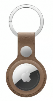 Apple FineWoven brelok do AirTaga taupe - brązowy - zdjęcie główne