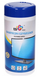 Chusteczki czyszczące do ekranów TB Clean TFT/LCD/LED 100 szt. - zdjęcie główne