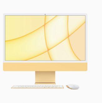 Apple iMac 24 M1 8/8 Core 16GB 1TB żółty - zdjęcie główne