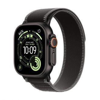 Apple Watch Ultra 3 czarny z opaską Trail w kolorze czarnym/węgla drzewnego M/L - zdjęcie główne
