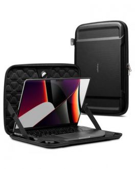 Etui do MacBook Pro 14 Spigen Rugged Armor Pouch PRO - czarne - zdjęcie główne
