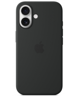 Apple Etui iPhone 16 Silicone MagSafe - Czarne - zdjęcie główne