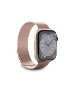 Pasek do Apple Watch 38/40/41mm Puro Milanese - różowe złoto - zdjęcie główne