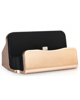 Stacja dokująca Aluminiowa do iPhone ALU - złota - zdjęcie główne