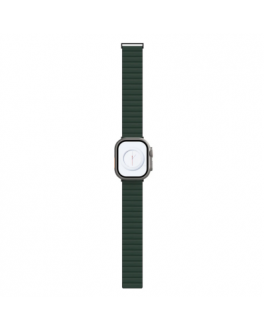 Pasek do Apple Watch 42-49MM JCPAL FlexDuo - Czarny/Ciemno zielony - zdjęcie główne