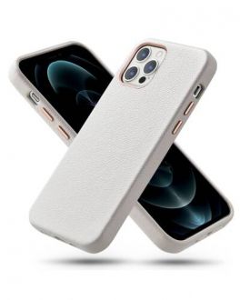 Etui do iPhone 12/12 Pro ESR Metro Premium - białe - zdjęcie główne