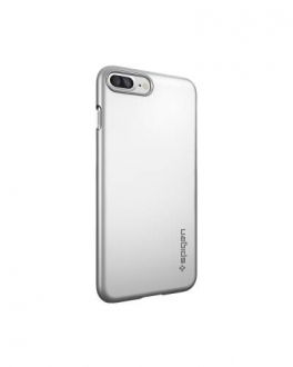 Etui do iPhone 7 Plus/ 8 Plus Spigen Thin Fit - srebrne - zdjęcie główne