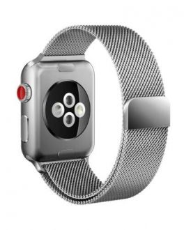 Pasek do Apple Watch 38/40/41 mm Tech-Protect Milaneseband - srebrny - zdjęcie główne