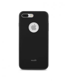 Etui do iPhone 7/8 Plus Moshi iGlaze - czarne - zdjęcie główne