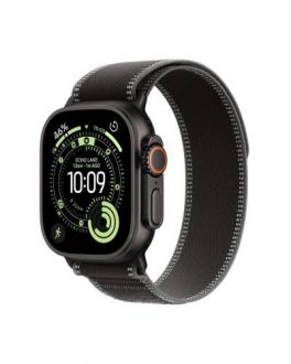 Apple Watch Ultra 3 czarny z opaską Trail w kolorze czarnym/węgla drzewnego S/M - zdjęcie główne