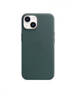 Etui do iPhone 14 Apple Leather Case - leśna zieleń - zdjęcie główne