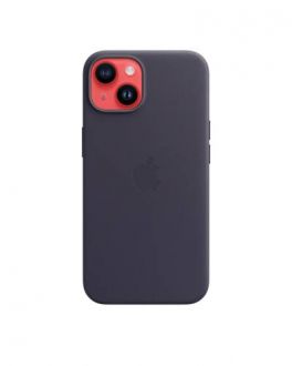 Etui do iPhone 14 Apple Leather Case - atramentowy - zdjęcie główne