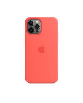 Etui do iPhone 12 Pro Max Apple Silicone Case z MagSafe - różowy cytrus - zdjęcie główne