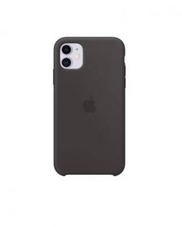 Etui do iPhone 11 Apple Silicone Case - Czarne - zdjęcie główne