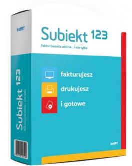 Oprogramowanie InsERT - Subiekt 123 box - zdjęcie główne