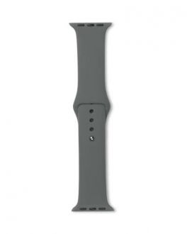 Pasek do Apple Watch 42/44/45/49 mm eStuff Silicone - Szary - zdjęcie główne