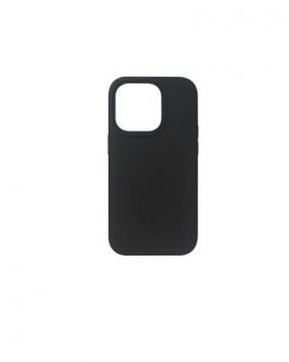 Etui do iPhone 14 Pro eSTUFF Silicone - czarne - zdjęcie główne