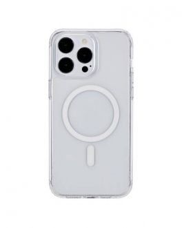 Etui do iPhone 15 Pro Max eSTUFF BERLIN z Magsafe - przezroczyste - zdjęcie główne