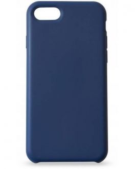 Etui do iPhone 8/7 Plus KMP Silicone Case - niebieskie - zdjęcie główne