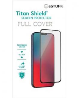 Szkło hartowane do iPhone 12 mini eSTUFF Titan Shield Full Cover - zdjęcie główne