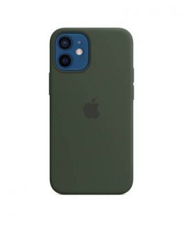 Etui do iPhone 12 mini Apple Silicone Case z MagSafe - cypryjska zieleń - zdjęcie główne