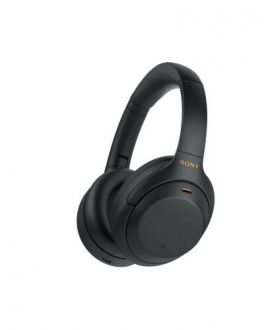 Słuchawki bezprzewodowe nauszne Sony WH-1000XM4 Czarne - zdjęcie główne