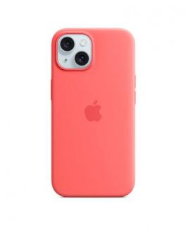 Etui do iPhone 15 Apple Silicone MagSafe - Guava - zdjęcie główne