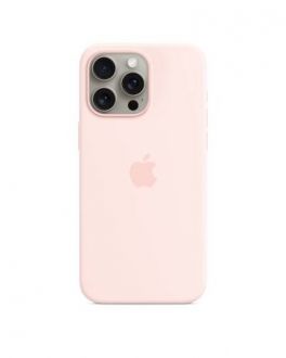 Etui iPhone 15 Pro Max Apple Silicone MagSafe - jasny róż - zdjęcie główne