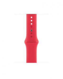 Pasek do Apple Watch 42/45mm Silicone - czerwony - zdjęcie główne