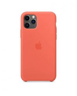 Etui do iPhone 11 Pro Apple Silicone Case - pomarańczowe - zdjęcie główne