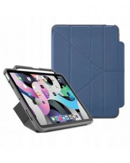 Etui do iPad Air 10,9 4/5 gen. Pipetto Origami No2 Pencil Shield - Niebieskie - zdjęcie główne