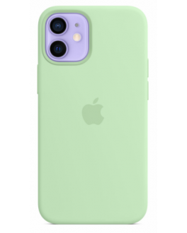 Etui do iPhone 12 mini Apple Silicone Case z MagSafe - pistacjowy - zdjęcie główne