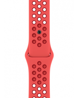 Pasek do Apple Watch 45mm silikonowy Nike+ - czerwony - zdjęcie główne