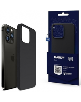 Etui do iPhone 14 Pro 3mk Hardy Case - szare/grafitowe - zdjęcie główne