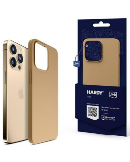 Etui do iPhone 14 Pro Max 3mk Hardy Case - Złote - zdjęcie główne
