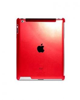 Etui do iPad 2/3 Puro Crystal Fluo - czerwone - zdjęcie główne