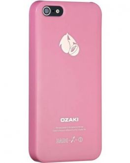 Etui do iPhone 5/5s/SE Ozaki O!coat Fruit - różowe - zdjęcie główne