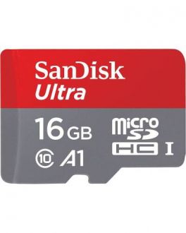 Karta microSD SanDisk 16GB Ultra microSDHC 10 Class - zdjęcie główne