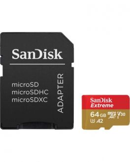 Karta pamięci microSDXC SanDisk Ultra 64GB + SD Adapter - zdjęcie główne