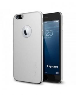 Etui do iPhone 6/6s Plus Spigen Thin Fit - srebrne - zdjęcie główne