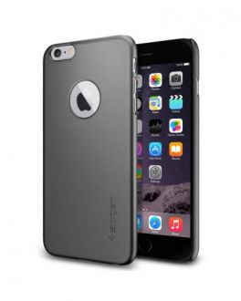 Etui do iPhone 6/6s Plus Spigen Thin Fit A Gunmetal - szary - zdjęcie główne