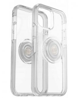 Etui do iPhone 12/12 Pro OtterBox Symmetry POPSockets - Przeźroczyste - zdjęcie główne