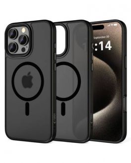 Etui do iPhone 16 Pro Max Tech-Protect MagMat MagSafe matte black - czarne - zdjęcie główne