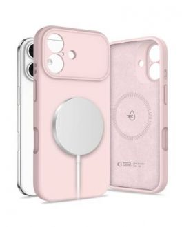 Etui do iPhone 17 Tech-Protect Silicone MagSafe pink pearl - zdjęcie główne
