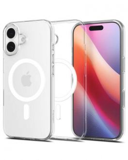 Etui do iPhone 17 Spigen Liquid Crystal MagSafe clear white - zdjęcie główne