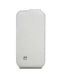 Etui do iPhone 5/5S/SE Trexta Flippo Rotating Flap Case - biały - zdjęcie główne